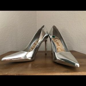 Sam Edelman Silver Heels